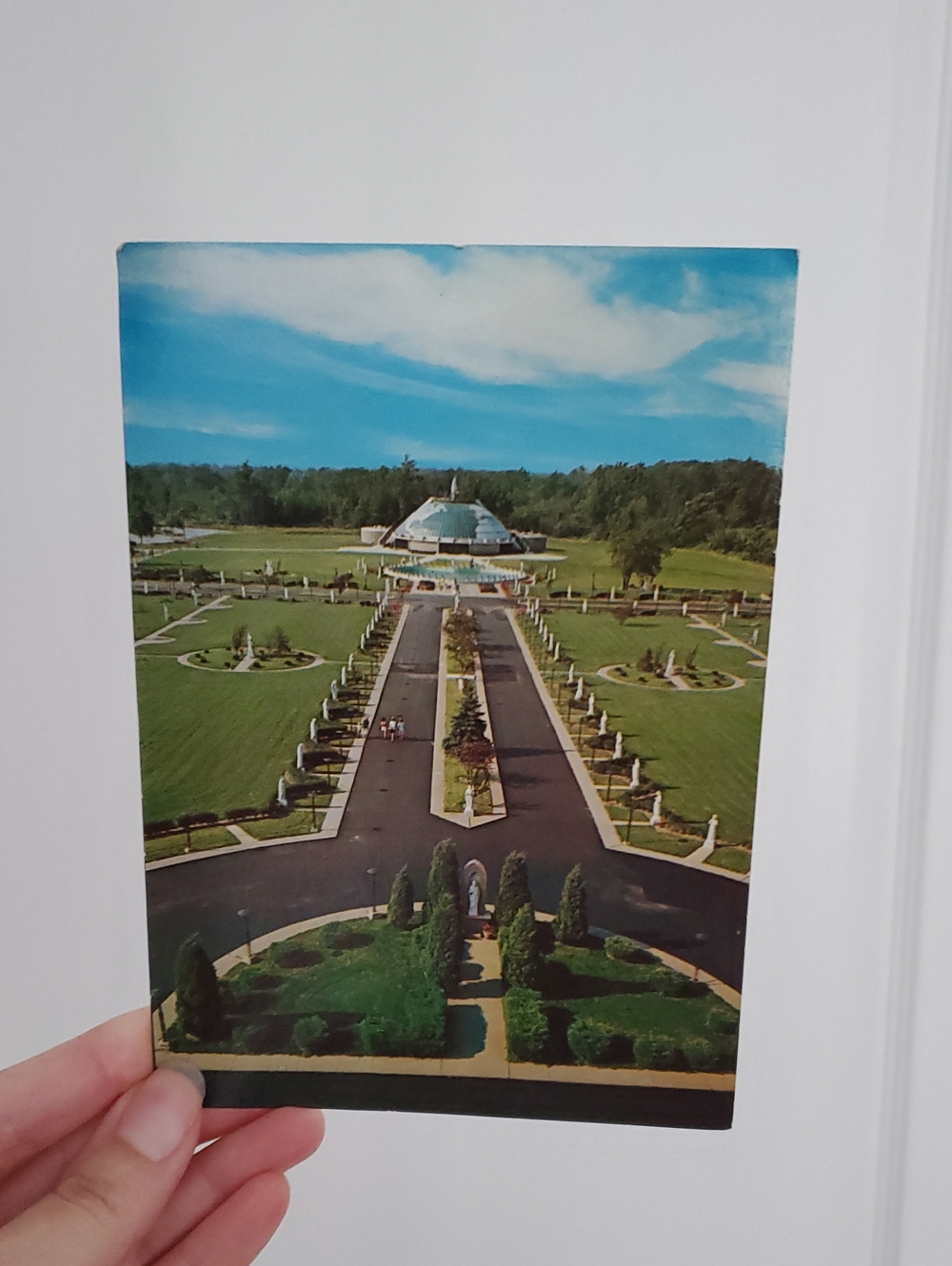 Vintage Our Lady Of Fatima Shrine Barnabite Fathers Youngstown NY Printed In USA